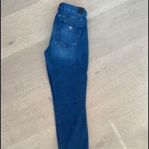 Guess power skinny mid rise
